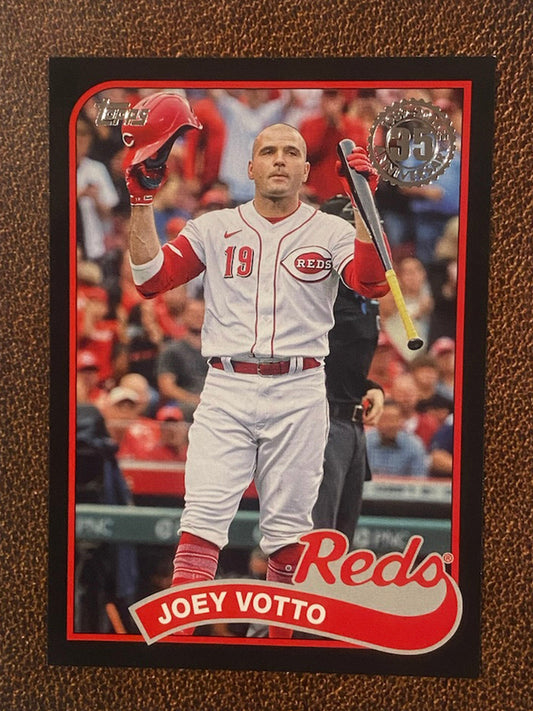 Joey Votto - 2024 Topps -1989 Insert Black /299 - Reds