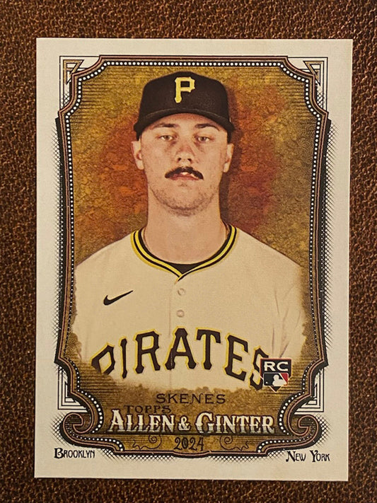 Paul Skenes - 2024 Topps Allen and Ginter - Base Rookie - Pirates