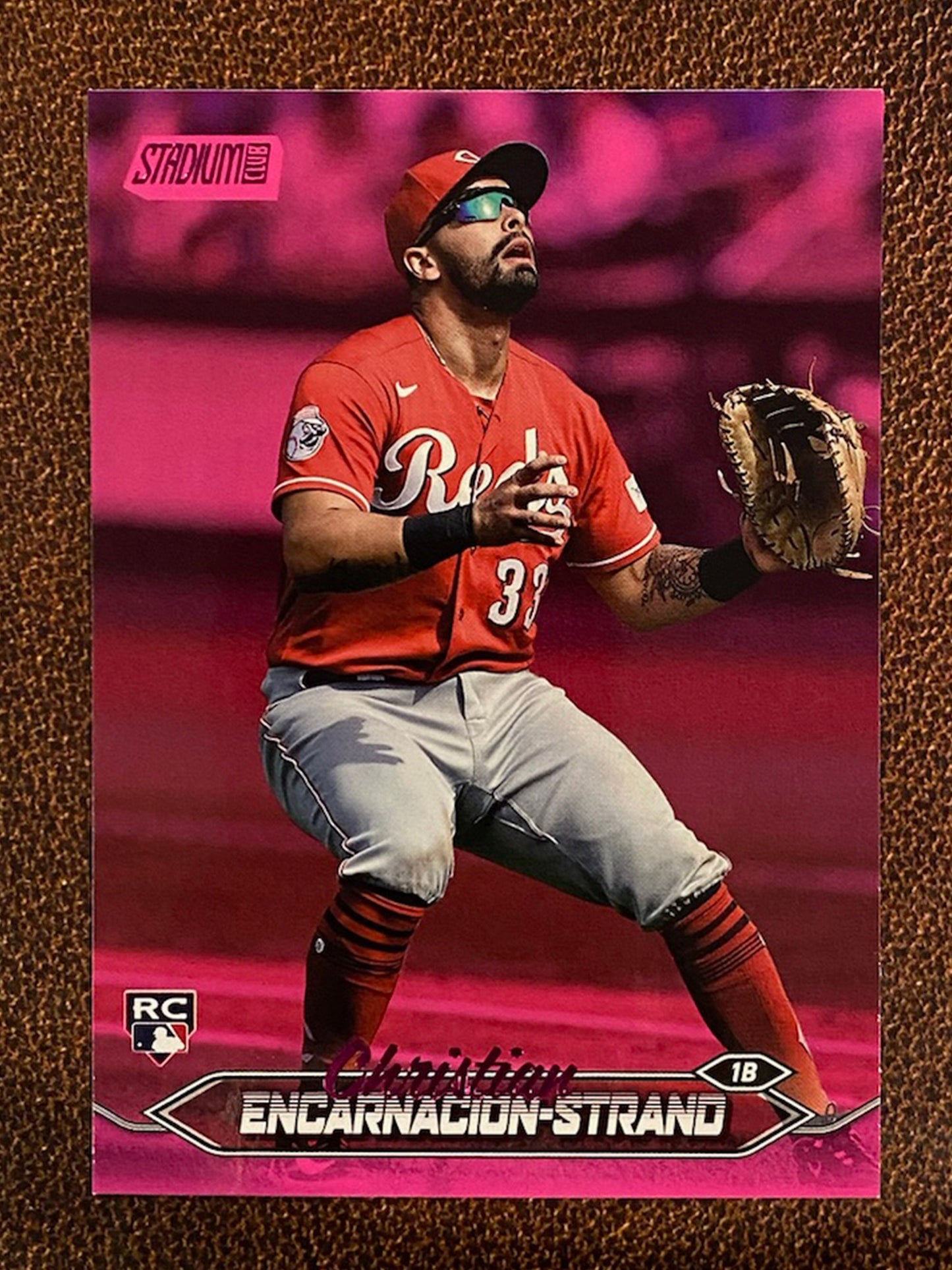 Christian Encarnacion Strand - 2024 Topps Stadium Club - Pink Foil - Reds