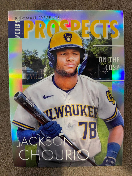 Jackson Chourio -  2023 Bowman - Modern Prospects - Brewers
