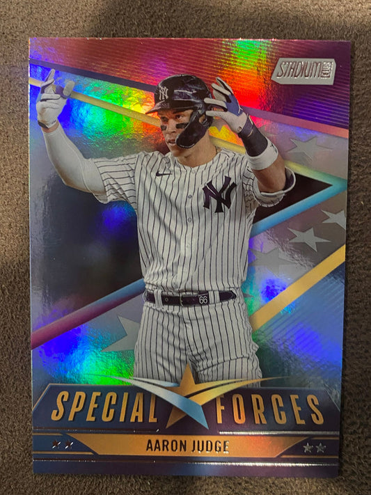 Aaron Judge - 2024 Topps Stadium Club - Special Forces - Yankees