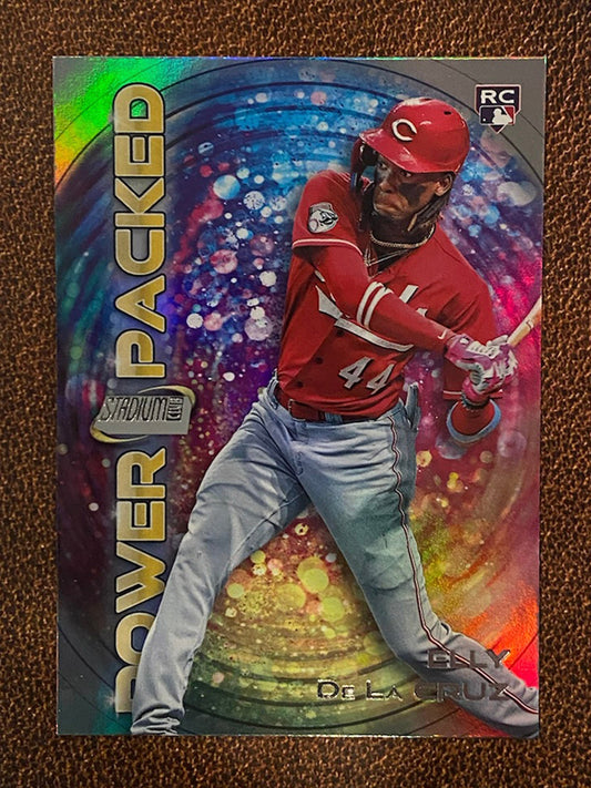 Elly De La Cruz - 2024 Topps Stadium Club - Power Packed - Reds