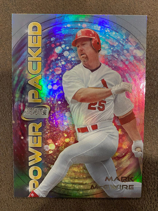 Mark McGwire - 2024 Topps Stadium Club - Power Packed - Athletics