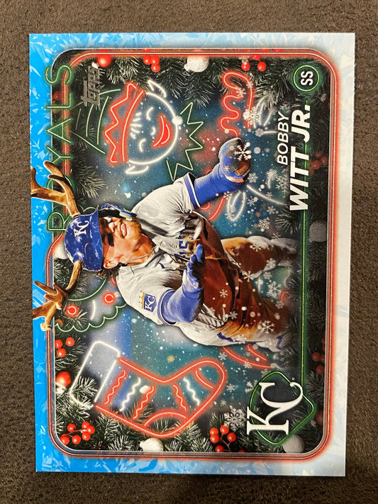 Bobby Witt Jr. - 2024 Topps Holiday - Short Print - Royals