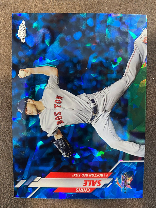 Chris Sale - 2020 Topps Chrome Update - Sapphire - Red Sox