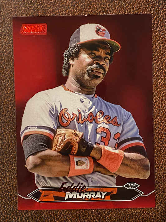 Eddie Murray - 2024 Topps Stadium Club - Red Foil - Orioles