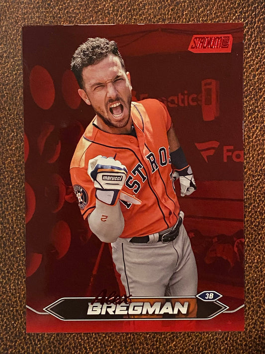 Alex Bregman - 2024 Topps Stadium Club - Red Foil - Astros