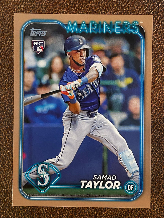 Samad Taylor - 2024 Topps Update - Gold /2024 - Mariners