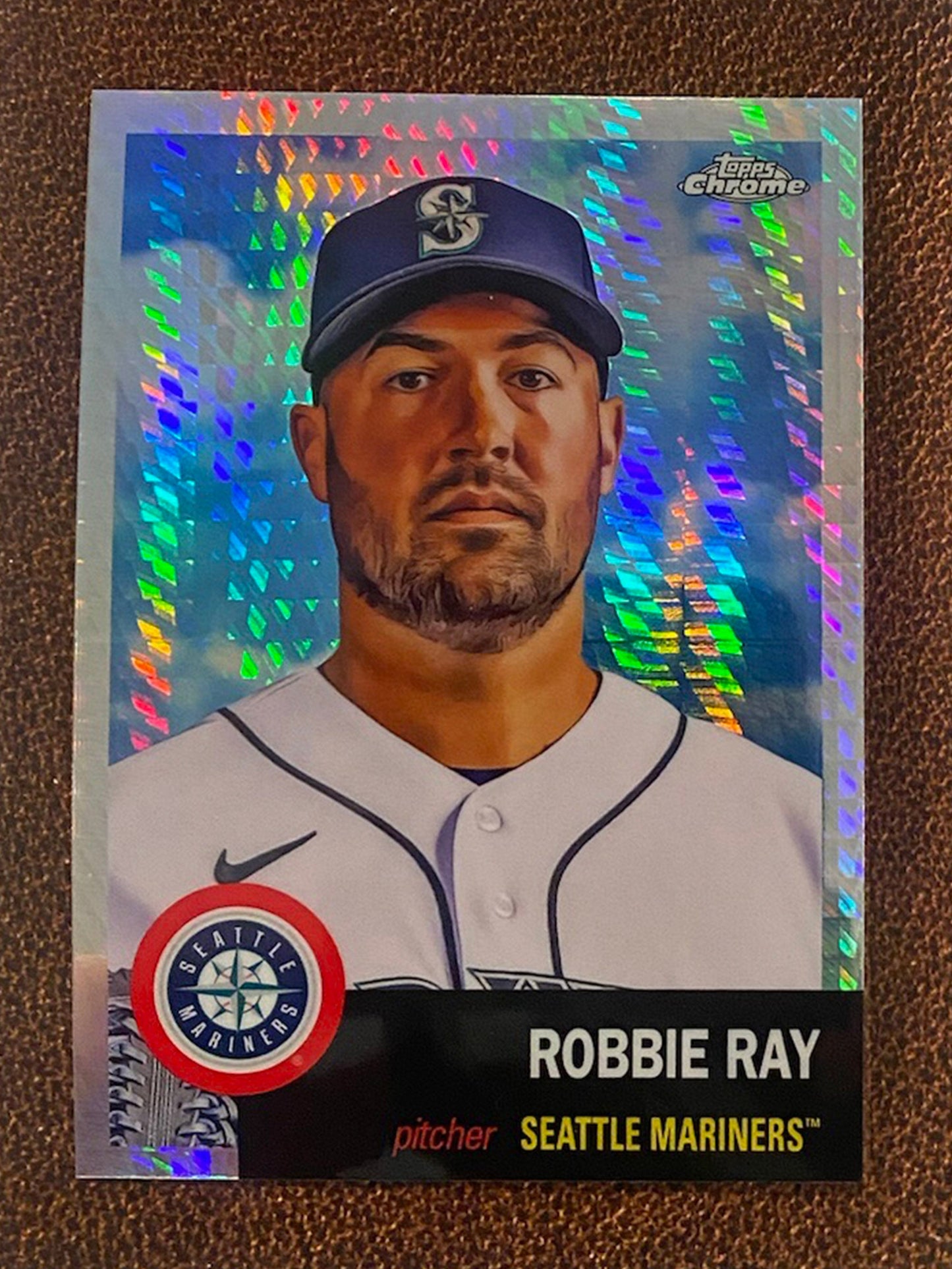 Robbie Ray - 2022 Topps Chrome Platinum Anniversary - Prism Refractor - Mariners