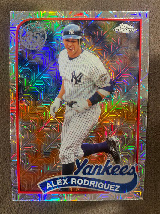 Alex Rodriguez - 2024 Topps Update - Silver Pack Mojo Refractor - Yankees