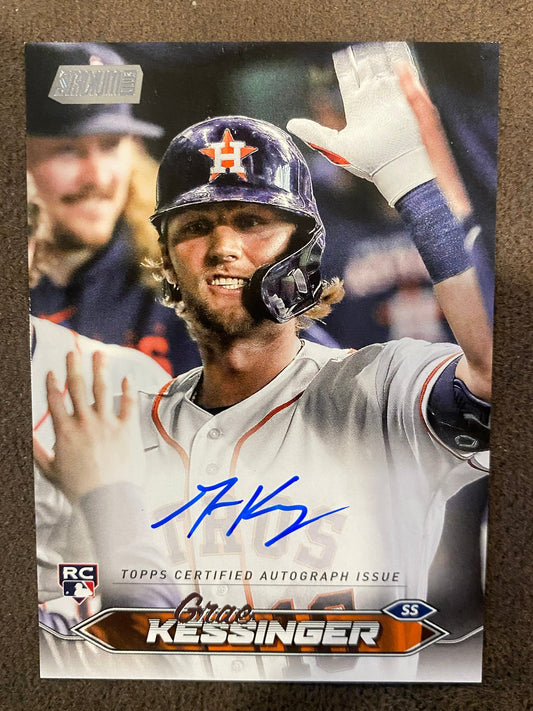 Grae Kessinger - 2024 Topps Stadium Club - AUTO - Astros