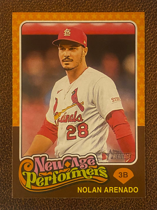 Nolan Arenado - 2024 Topps Heritage - New Age Performers - Cardinals