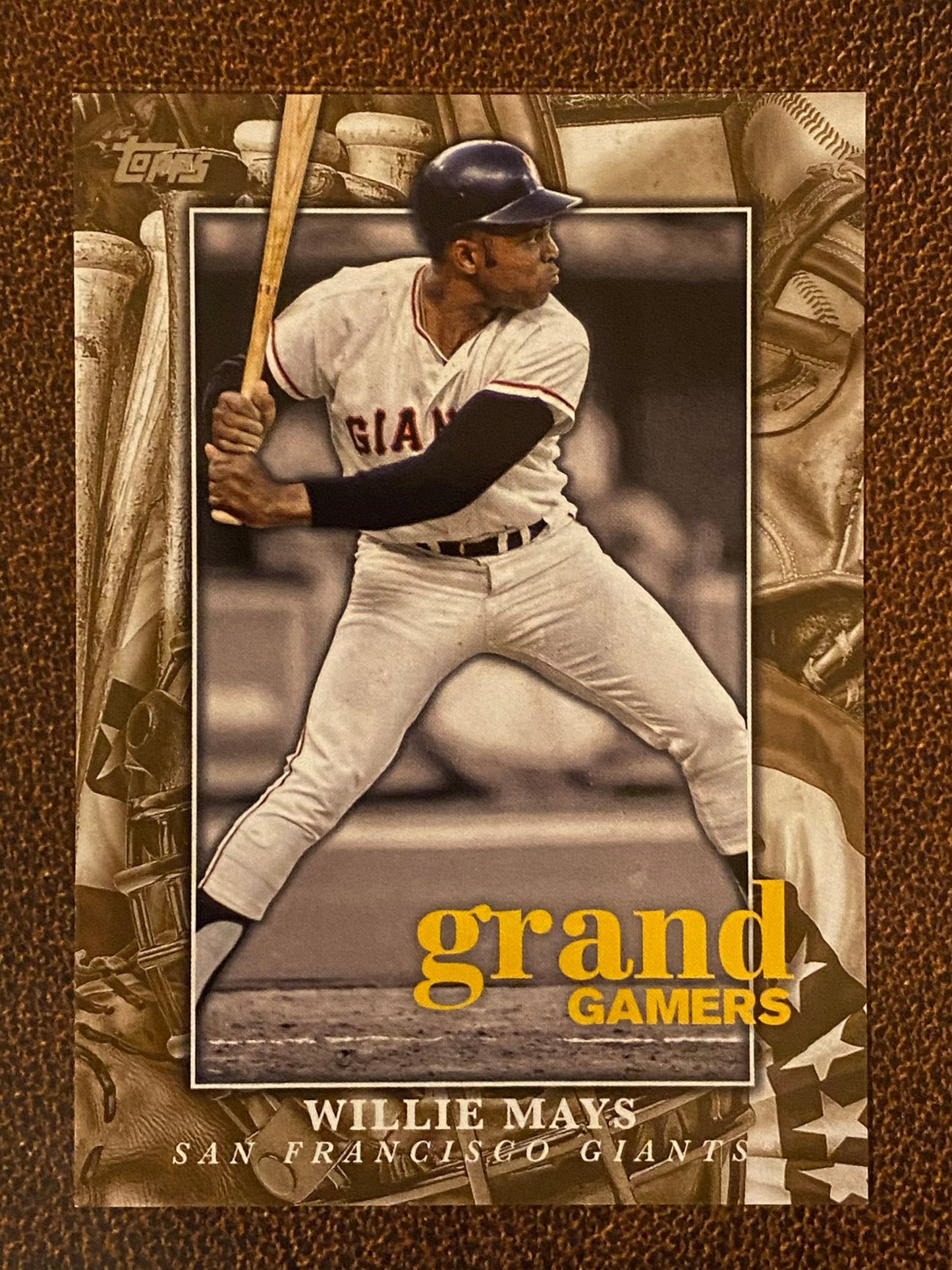 Willie Mays - 2024 Topps Series 1 - Grand Gamer's GOLD /75 - Giants