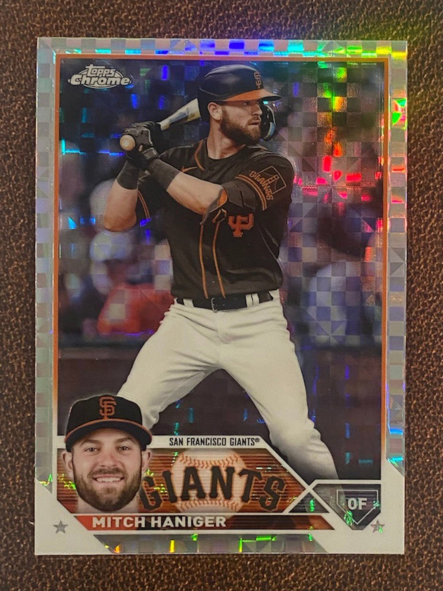 Mitch Haniger - 2023 Topps Chrome - XFractors - Giants