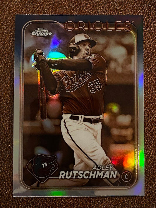Adley Rutschman - 2024 Topps Chrome - Sepia - Orioles