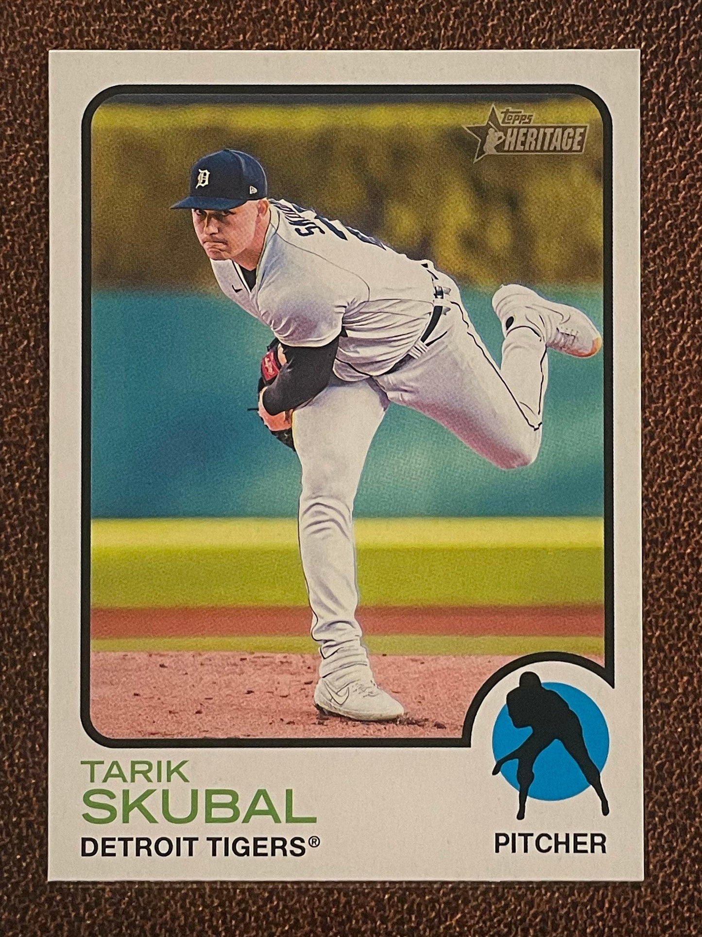 Tarik Skubal - 2022 Topps Heritage High Number - Short Print - Tigers