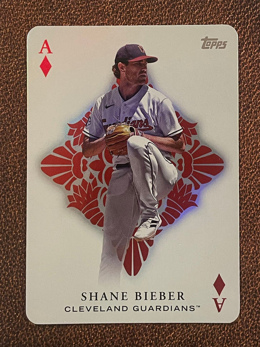 Shane Bieber - 2024 Topps Series 1 - All Aces - Guardians