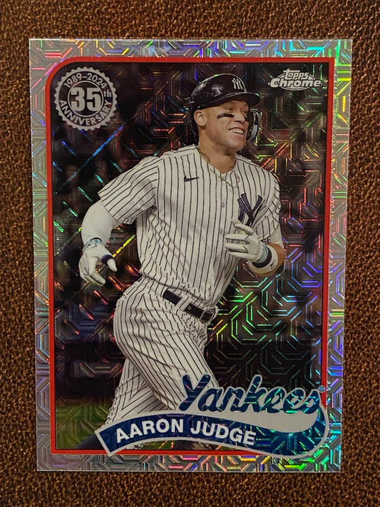 Aaron Judge  - 2024 Topps Series 2 - Silver Pack Mojo Refractor - Yankees