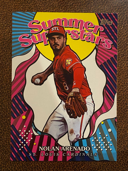 Nolan Arenado - 2025 Topps Series 2 - Summer Superstars Insert - Cardinals