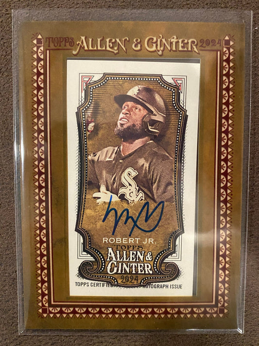 Louis Robert Jr. - 2024 Allen & Ginter - Framed Mini AUTO - White Sox