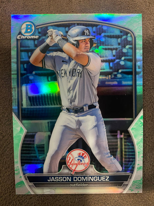 Jasson Dominguez - 2023 Bowman - Lunar Glow - Yankees
