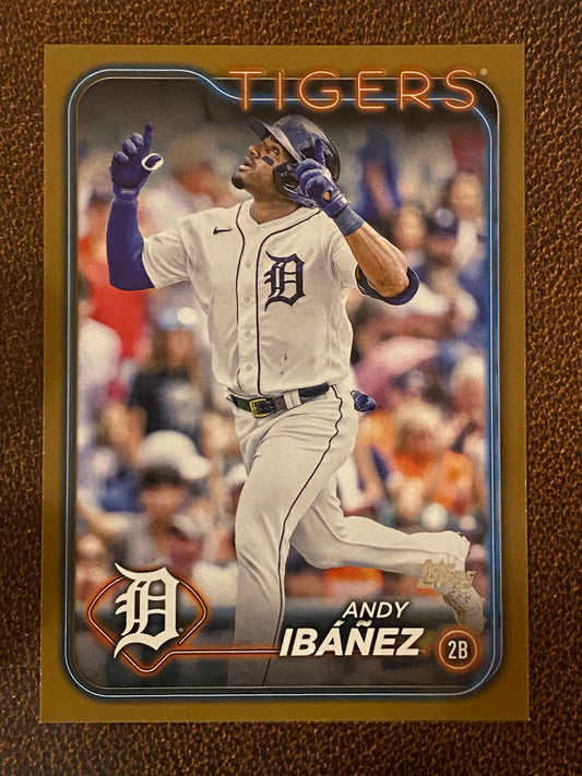 Andy Ibáñez - 2024 Topps Series 1 - Gold /2024 - Tigers