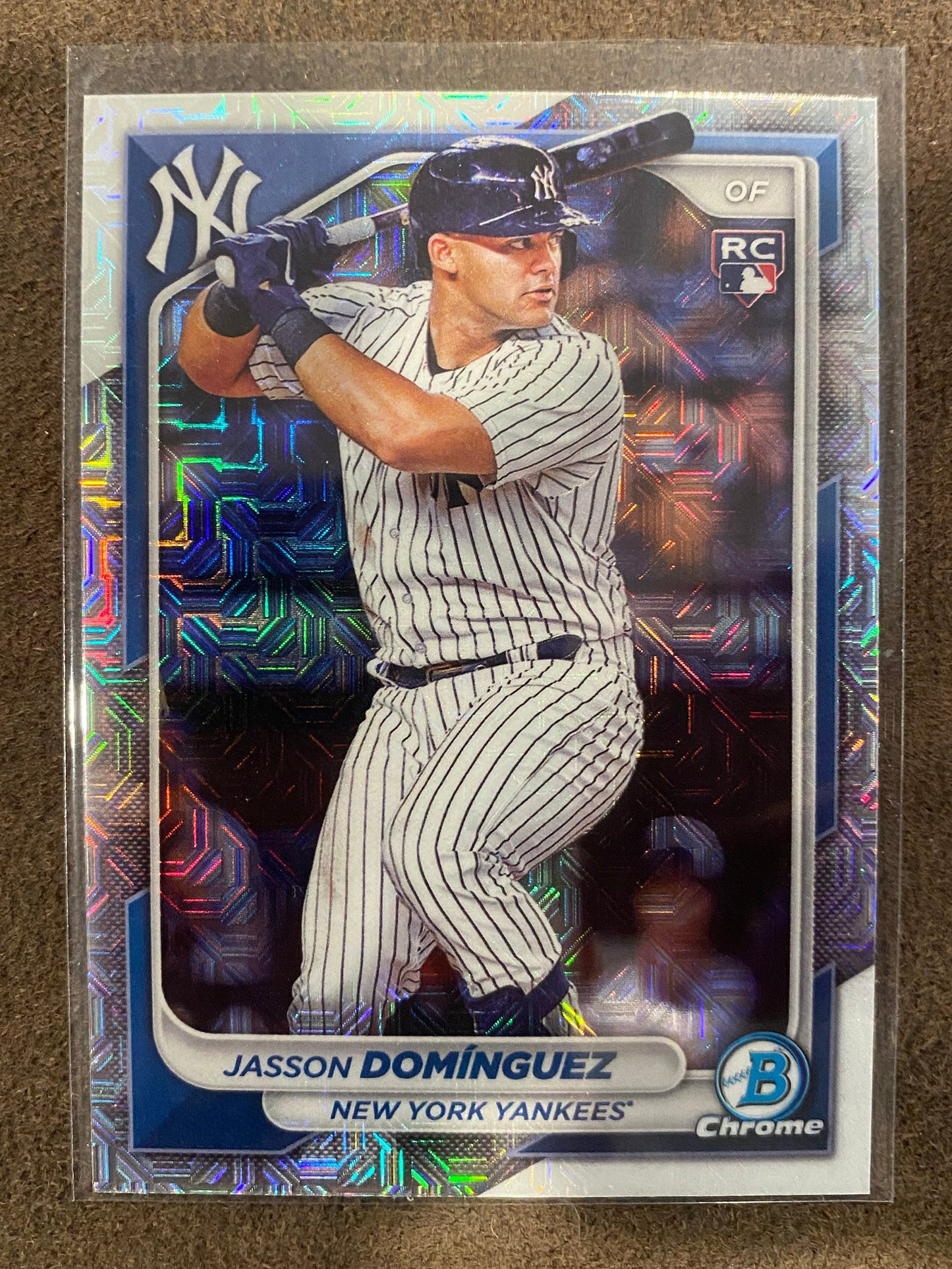 Jasson Dominguez - 2024 Bowman Chrome - Mojo - Yankees