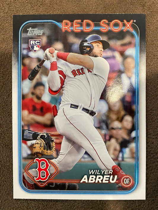 Wilyer Abreu - 2024 Topps Series 2 - Base Rookie - Red Sox