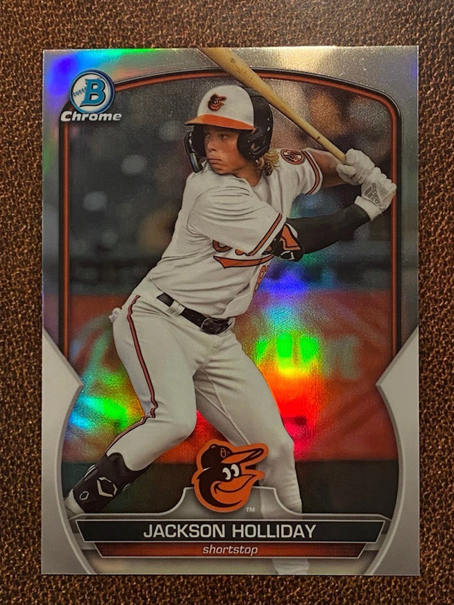 Jackson Holliday - 2023 Bowman Chrome - Refractor - Orioles