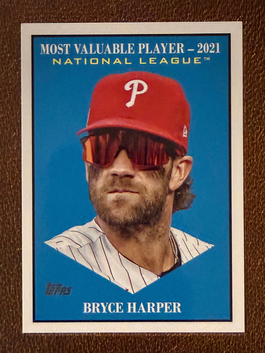 Bryce Harper - 2025 Topps Update - MVP Insert - Phillies