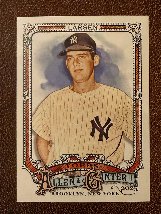 Don Larsen - 2025 Allen & Ginter - SPs - Yankees