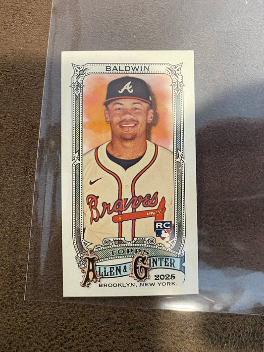 Drake Baldwin - 2025 Allen & Ginter - Rookie Mini A&G Back - Braves