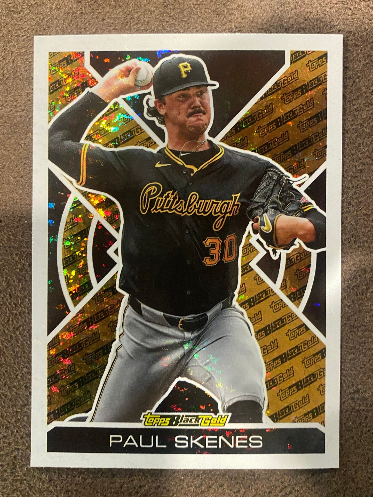 Paul Skenes - 2025 Topps Update - Black Gold Insert - Pirates