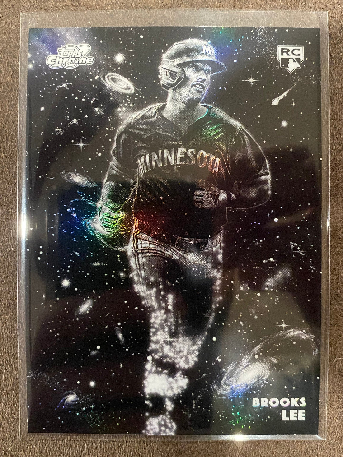Books Lee - 2025 Topps Chrome Cosmic - Rookie Constellation Variation SSP - Twins