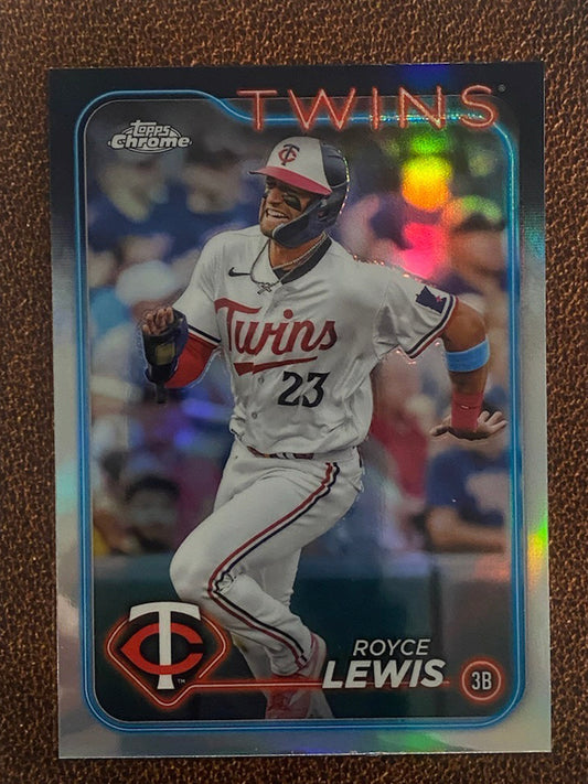 Royce Lewis - 2024 Topps Chrome - Refractor - Twins