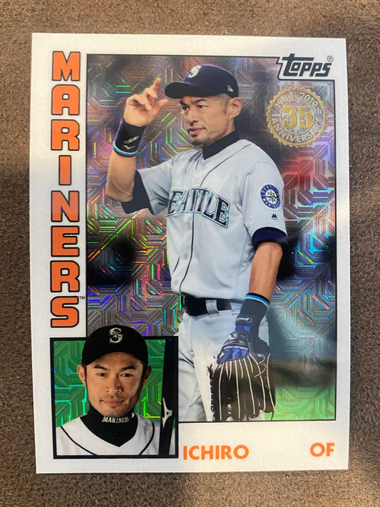 Ichiro - 2019 Topps Update - Mojo Refractor - Mariners