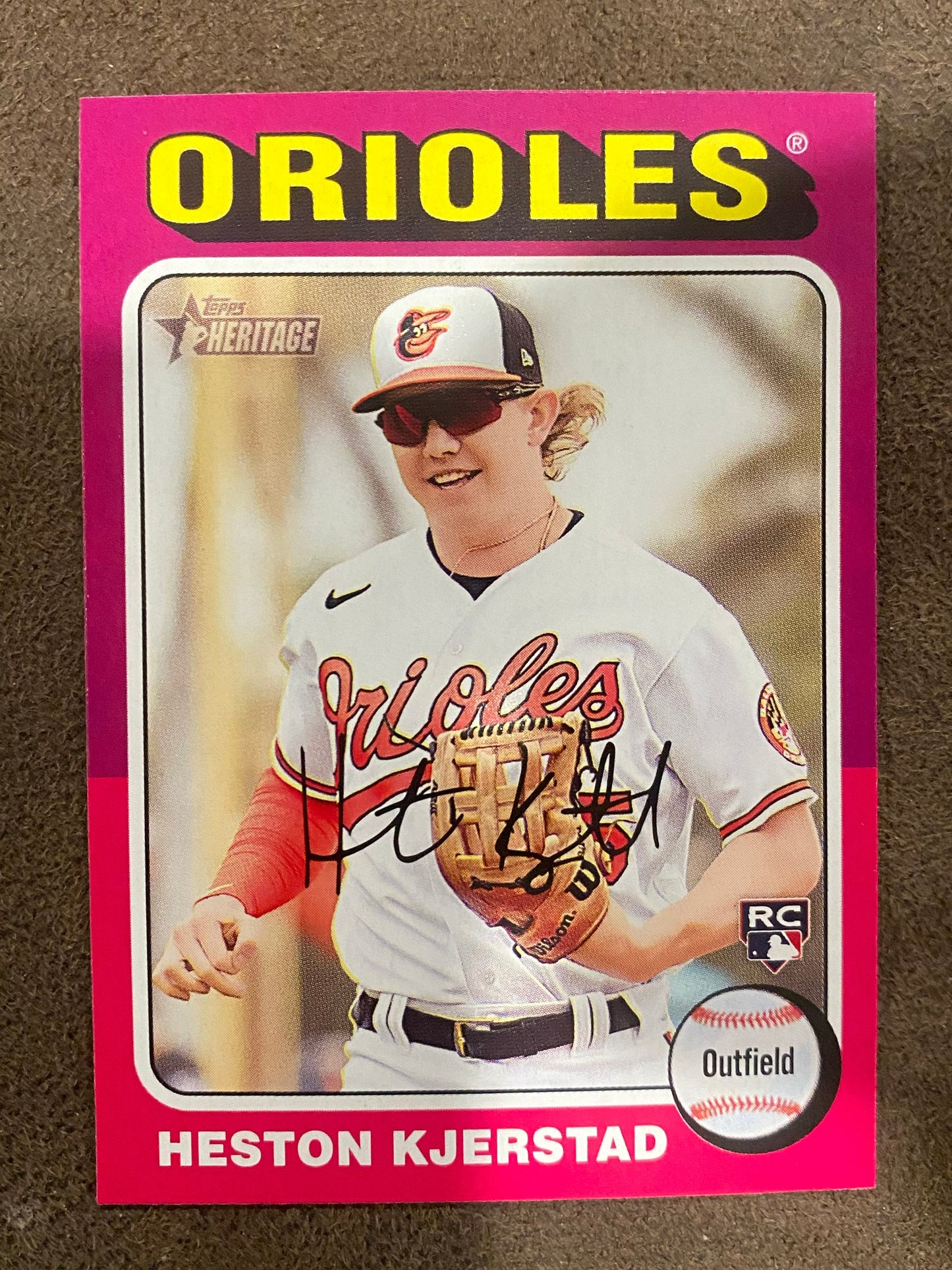 Heston Kjerstad - 2024 Topps Heritage - Base - Orioles