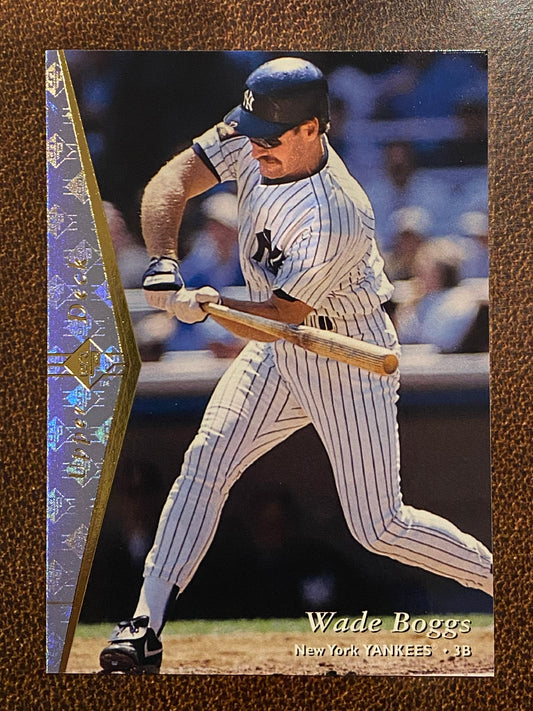 Wade Boggs - 1995 Upper Deck SP - Silver Parallel - Yankees