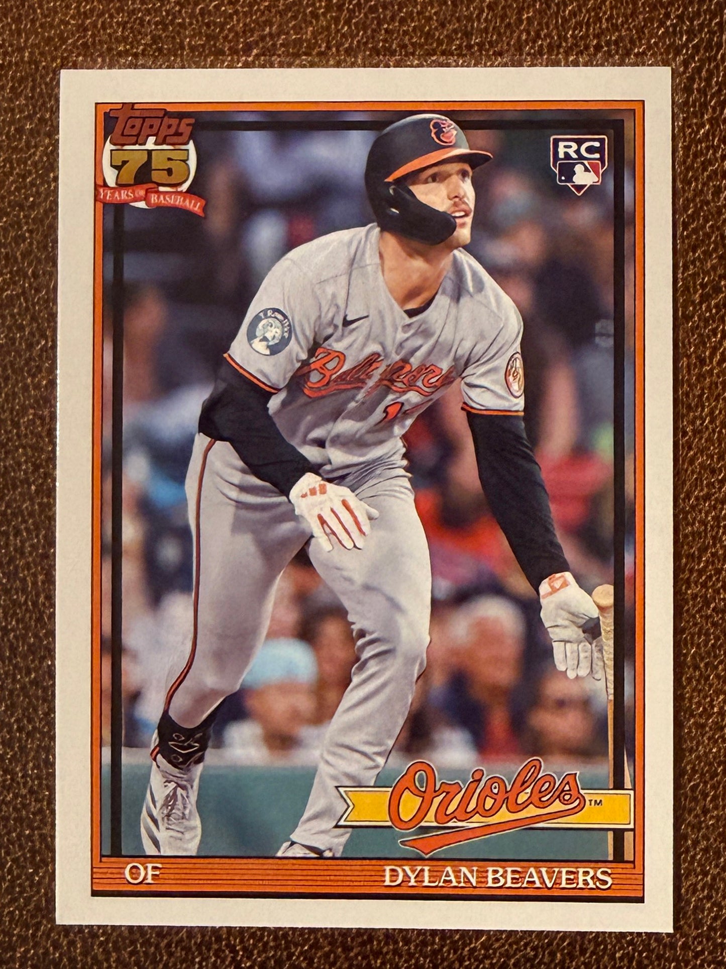 Dylan Beavers - 2026 Topps Series 1 - 1991 Insert - Orioles