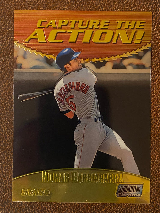 Nomar Garciaparra - 2000 Stadium Club Chrome - Capture the Action - Red Sox