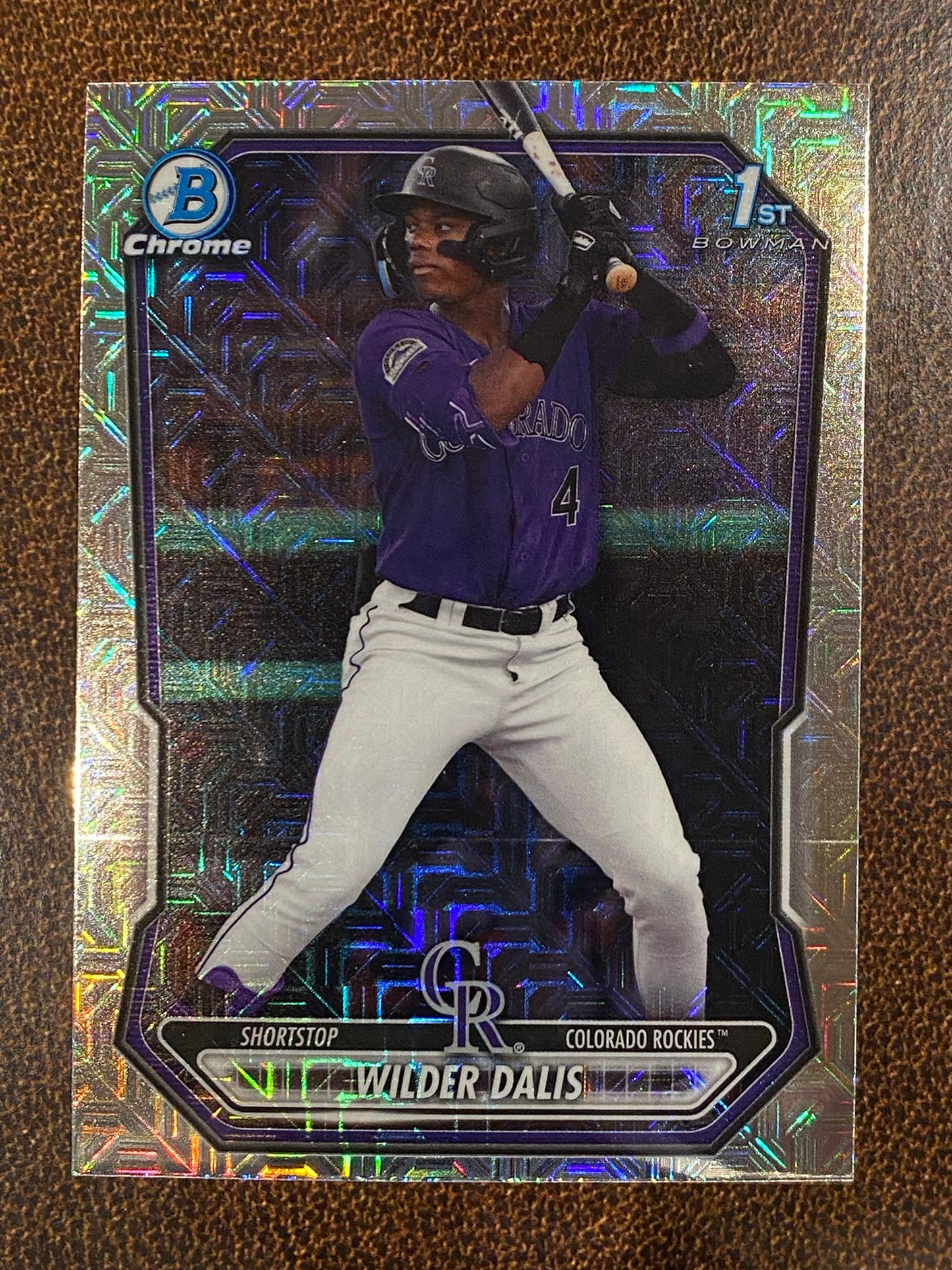 Wilder Dalis - 2026 Bowman - 1st MOJO Refractor - Rockies