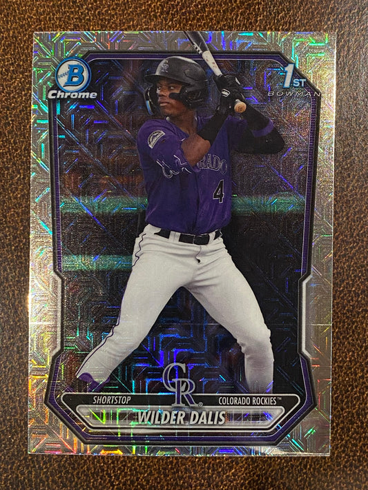 Wilder Dalis - 2026 Bowman - 1st MOJO Refractor - Rockies