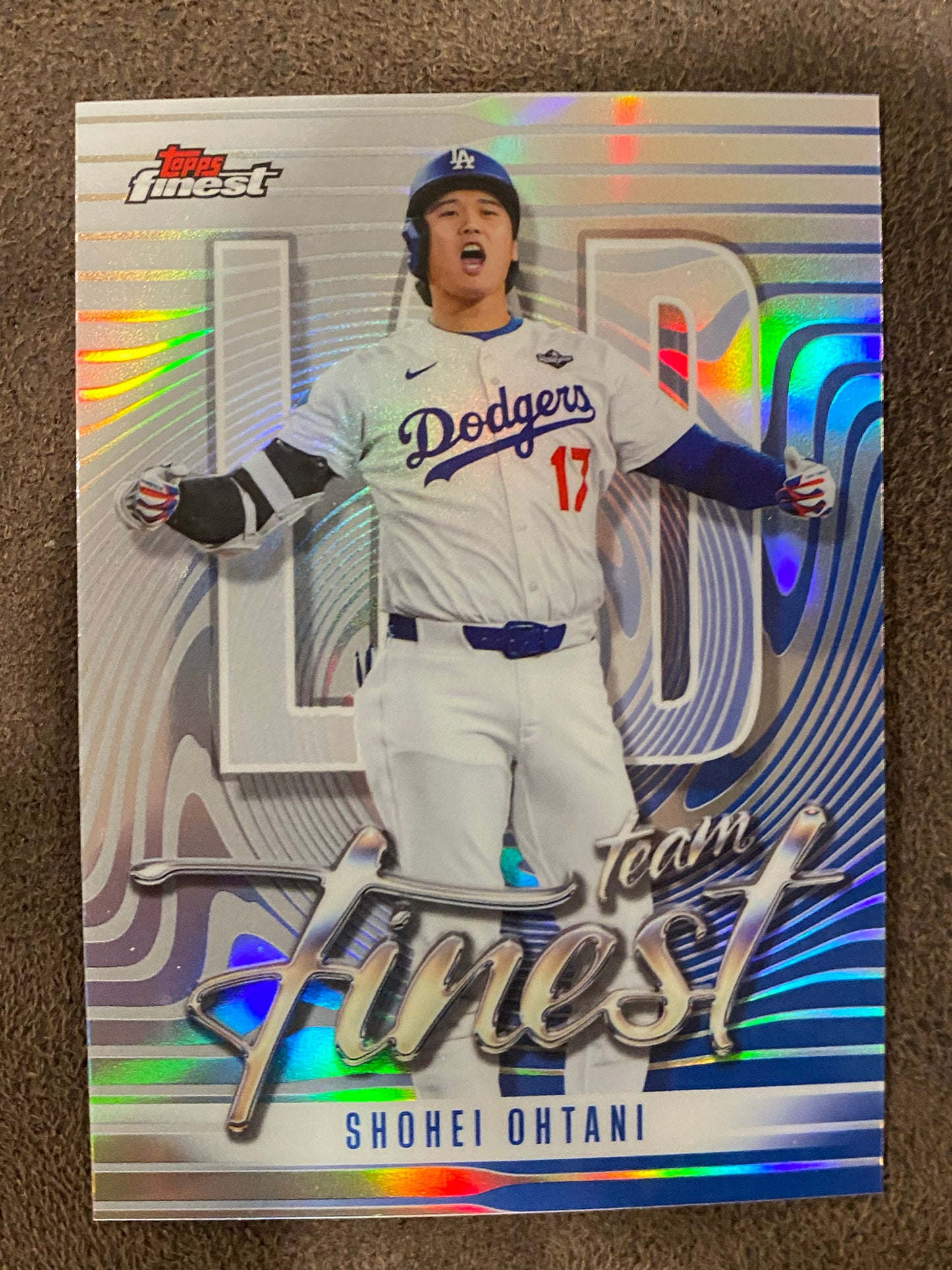 Shohei Ohtani - 2026 Topps Finest - Team Finest Refractor - Dodgers