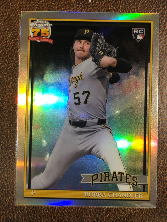 Bubba Chandler - 2026 Topps Chrome - 1991 Insert - Pirates