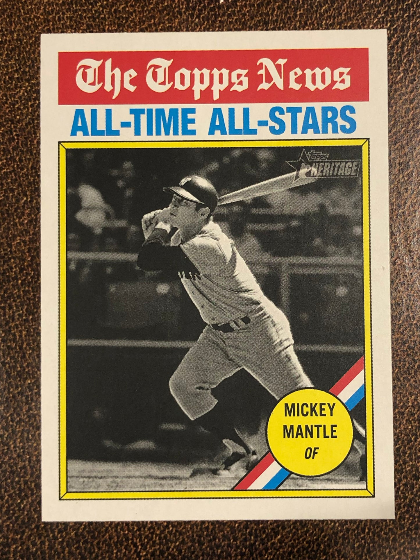 Mickey Mantle - 2025 Topps Heritage - Base - Yankees