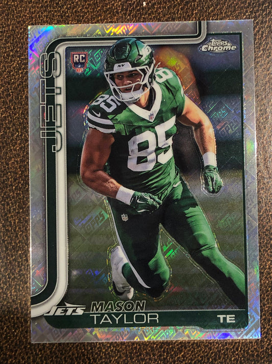 Mason Taylor - 2025 Topps Chrome - Topps Foil - Jets