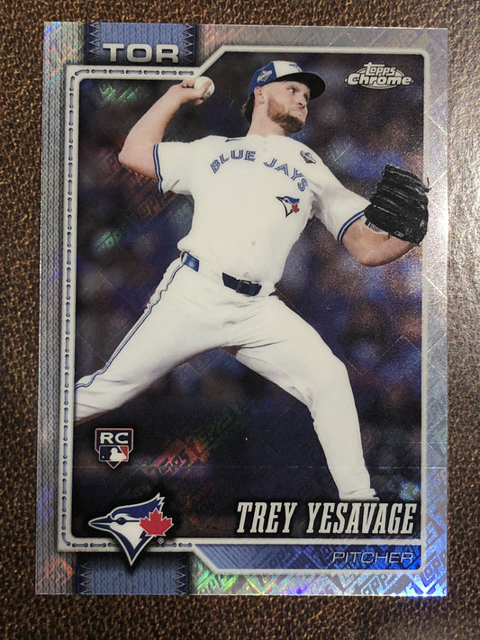 Trey Yesavage - 2026 Topps Chrome - Fanatics Topps Foil - Blue Jays