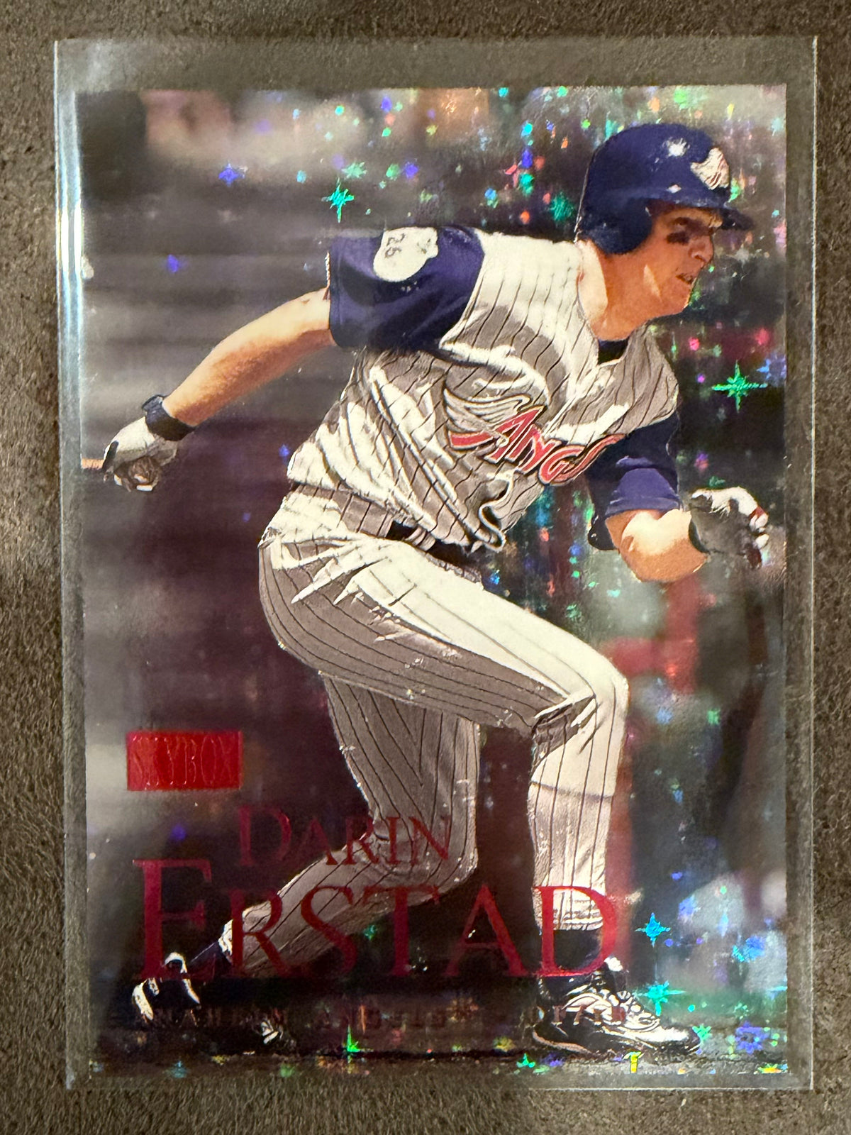 Darin Erstad - 2000 Skybox - Star Rubies Extreme /50 - Angels