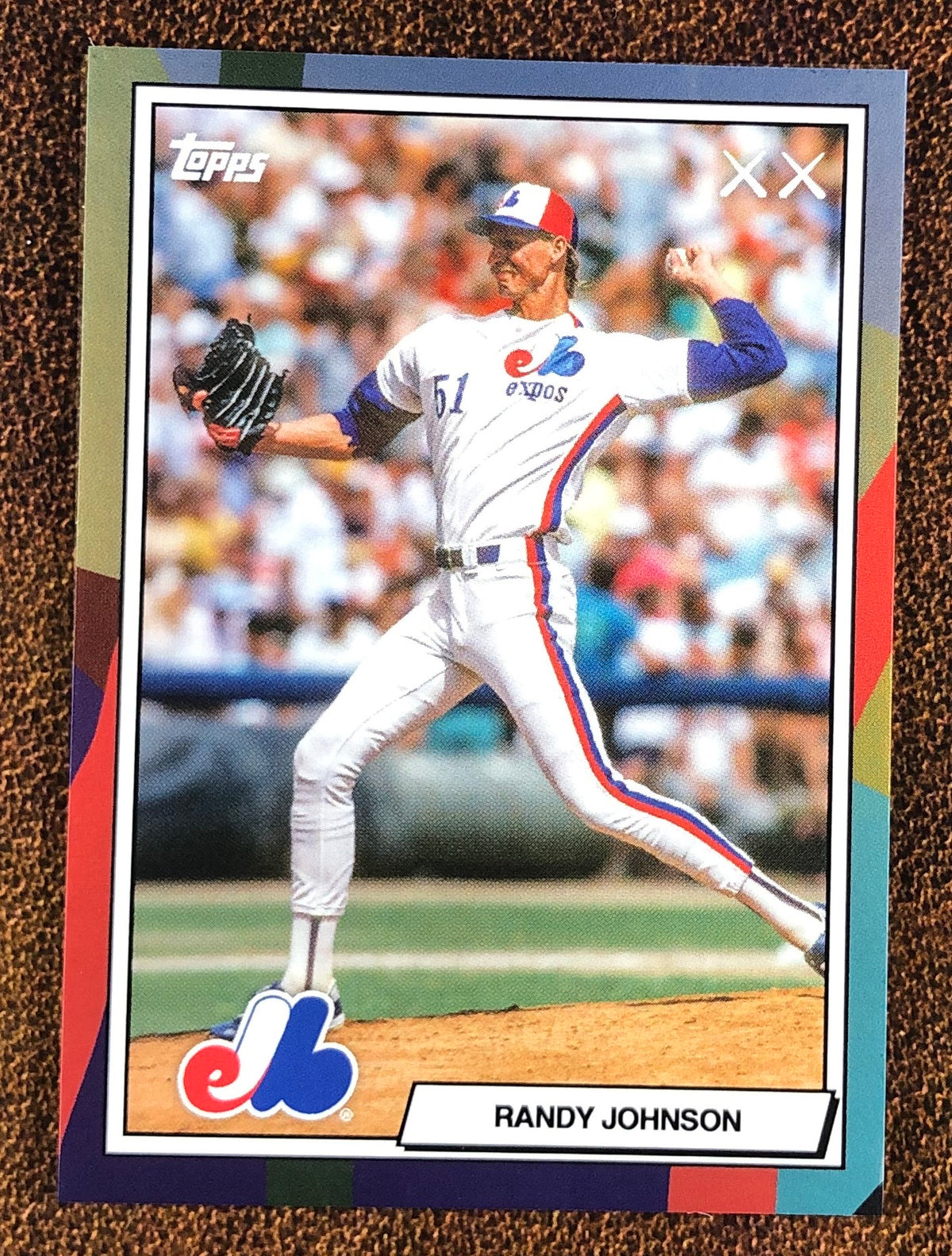 Randy Johnson - 2026 Topps x KAWS - Base Card - Expos