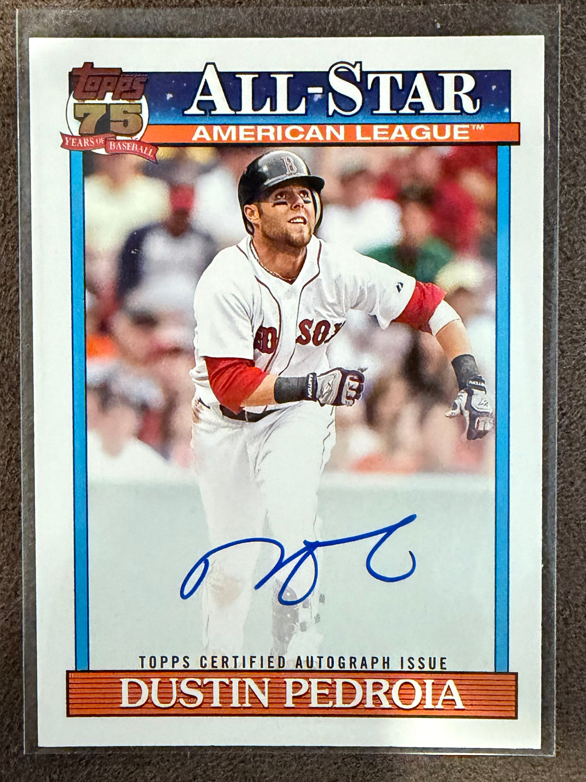 Dustin Pedroia - 2026 Topps Update - All Star AUTO - Red Sox